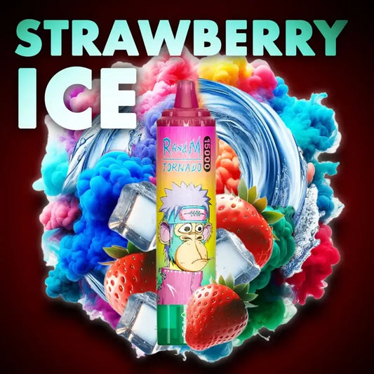 RandM Tornado 15000 - Strawberry Ice