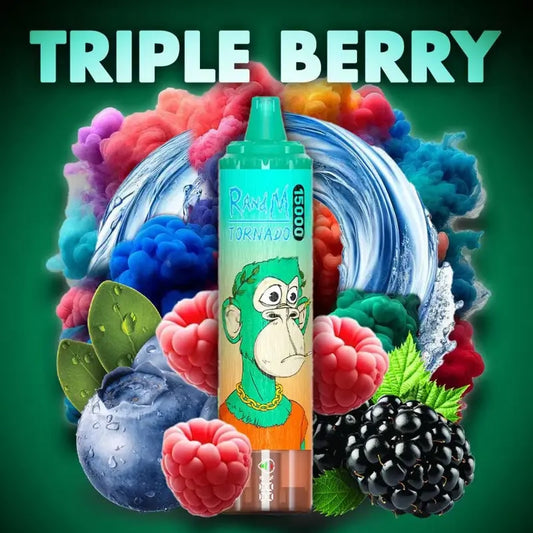 RandM Tornado 15000 - Triple Berry